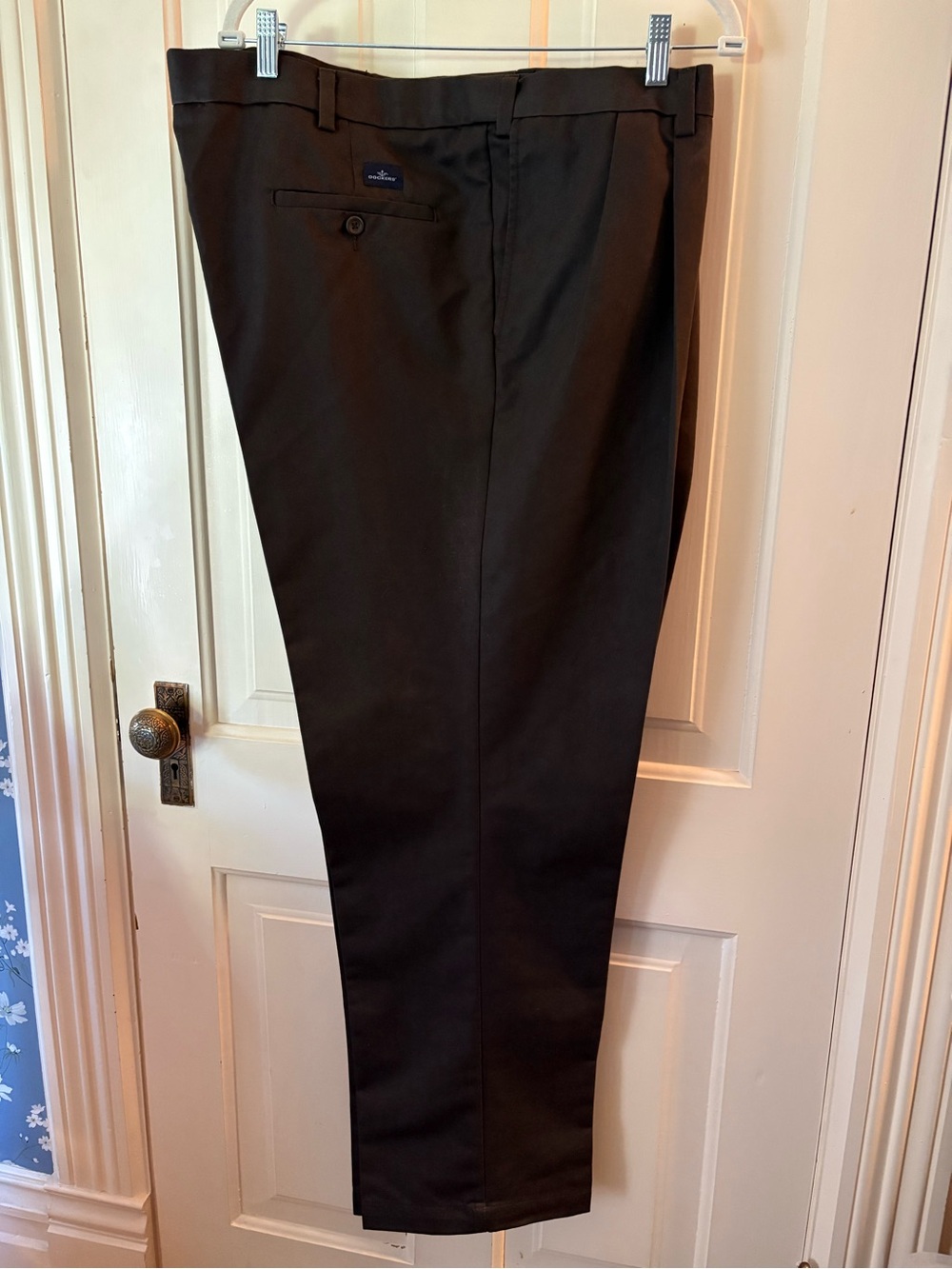Dockers Men's Dark Brown Dress Pants - Straight Leg